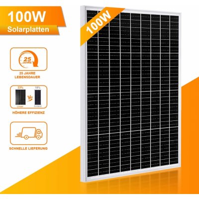 Gliese 100W 12V mono solární panel – Hledejceny.cz