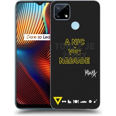 Pouzdro Picasee silikonové Realme 7i - Kazma - TOHLE JE ŽIVOT A NIC VÍC NEBUDE černé – Zboží Živě