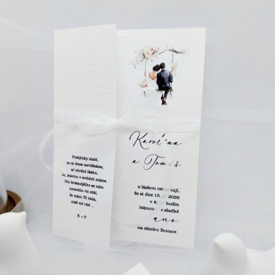 Svatební oznámení rozkládací Houpačka 2 – Hledejceny.cz