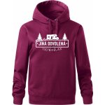 Trochu jiná dovolená obytňák Oversized mikina dámská Moon kratší + širší Fuchsiová – Zbozi.Blesk.cz