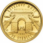ČNB Zlatá mince 2500 Kč Řetězový most ve Stádlci 2008 7,78 g – Zboží Mobilmania