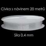 Čirá pruženka, 0,4mm (20m) – Zboží Dáma