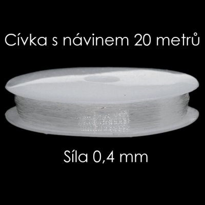 Čirá pruženka, 0,4mm (20m) – Zboží Dáma