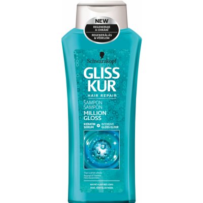 Gliss Kur Million Gloss Shampoo 400 ml od 69 Kč - Heureka.cz