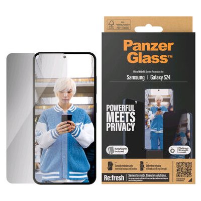 PanzerGlass UWF Privacy pro Samsung Galaxy S24 / Instalační set P7350