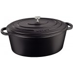 KELA Pekáč litinový s poklicí CALIDO 36x29 cm černá KL-12474 – Sleviste.cz