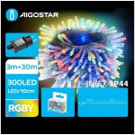 Aigostar LED Venkovní vánoční řetěz 300xLED 8 funkcí 33m IP44 multicolor B103031PB – Hledejceny.cz