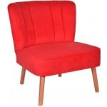 Atelier del Sofa wing chair Moon River červená