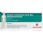 CALCII CARBONICI 0,5 TBL. MEDICAMENTA POR 0,5G TBL NOB 50 – Hledejceny.cz