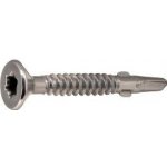 Vrut s vrtací špičkou s křidélky zápustná hlava DIN7504 5.5x50,Torx25, ocel poz. (500 ks) – Hledejceny.cz