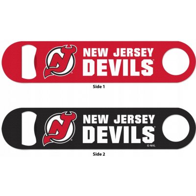 Otvírák Speed New Jersey Devils NHL Metal Bottle Opener 2 Sided, červená – Hledejceny.cz
