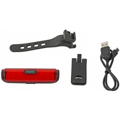 Author A-Pilot USB CobLed zadní černé/červené sklo – Zboží Mobilmania
