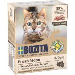 Bozita Cat kousky v omáčce s kuřecím a krůtím 6 x 370 g – Sleviste.cz