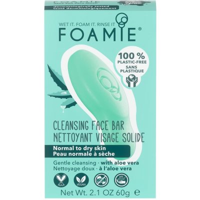 Foamie Cleansing Face Bar Aloe You Vera Much 60 g – Zbozi.Blesk.cz