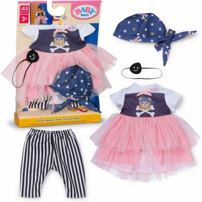Zapf Creation BABY born šatičky pirátka 43 cm – Sleviste.cz