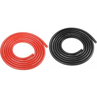 Corally silikonový kabel Super Flex 14AWG červený + černý 1+ 1 m
