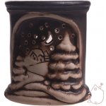 ČR Aroma lampa zimní krajina 12 cm – Sleviste.cz