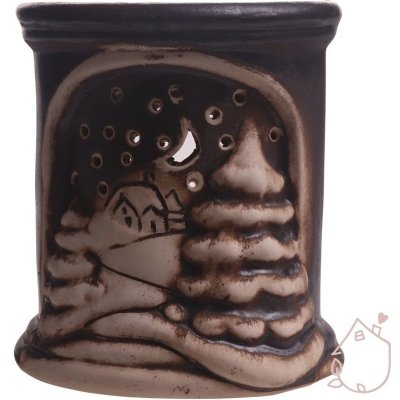 ČR Aroma lampa zimní krajina 12 cm – Sleviste.cz