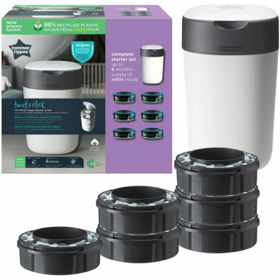 Tommee Tippee Twist & Click6 kazet – Hledejceny.cz