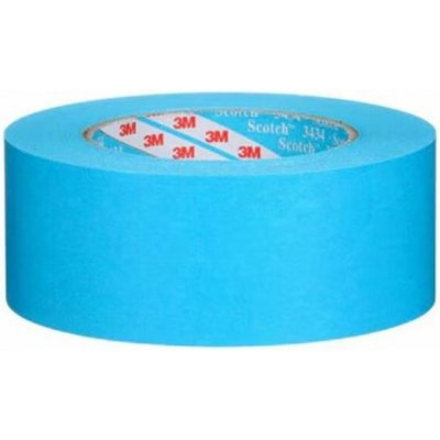 3M 3434 Maskovací krepová páska 48 mm x 50 m modrá – Hledejceny.cz