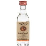 Tito‘s Handmade Vodka 40% 0,05 l (holá láhev) – Hledejceny.cz