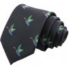 Kravata Černá kravata Letící kachna