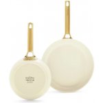 GreenPan Sada dvou pánví PADOVA krémová 20 + 26 cm – Zboží Mobilmania