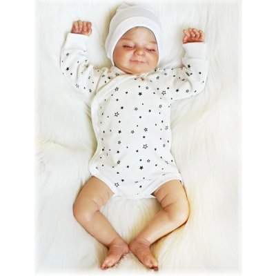 Kojenecké zavinovací body Černé hvězdičky – Zboží Mobilmania