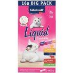 Vitakraft Cat Liquid-Snack with beef and chicken 16 x 15 g – Zbozi.Blesk.cz