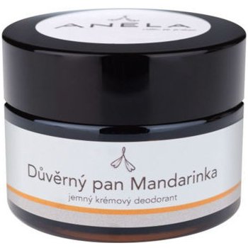 Anela Důvěrný pan Mandarinka jemný krémový deodorant 30 ml