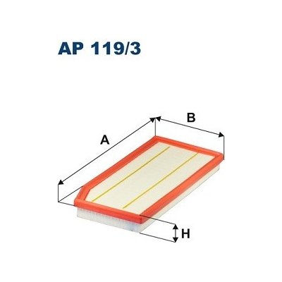 Vzduchový filtr FILTRON AP 119/3 – Hledejceny.cz