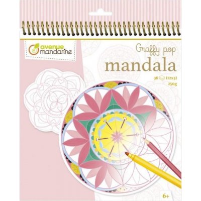 Avenue Mandarine Umělecké omalovánky mandaly mandaly – Sleviste.cz