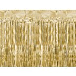 Party závěs zlatý 90 x 250 cm – Zboží Dáma