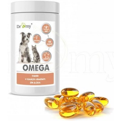 DROMY Omega 3 EPA & DHA kapsle 100 ks – Hledejceny.cz