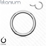 Šperky4U piercing segment kruh titan TIT1028-1208 – Zboží Mobilmania