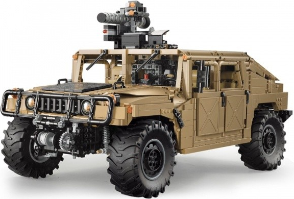 IQ models Vojenský HUMVEE 1/8 Stavebnice 3935 dílků RC_95211 RTR 1:8