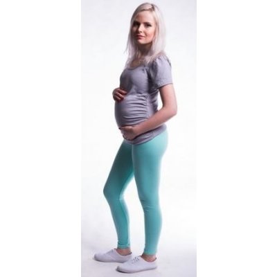 Be MaaMaa těhotenské legíny máta – Zboží Dáma
