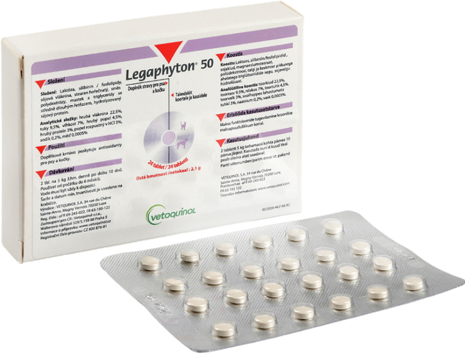 LEGAPHYTON 50 mg 24 tbl