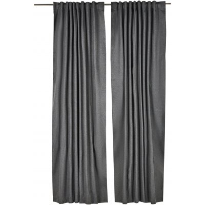 LIVARNO Sada závěsů, 2dílná, 135 x 254 cm (šedá) – Zboží Dáma
