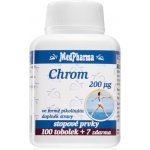 MedPharma Chrom pikolinát 200 mg 107 tobolek – Hledejceny.cz