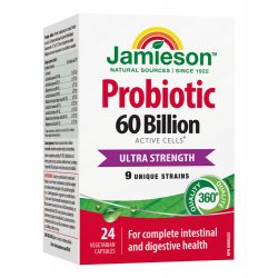 Jamieson Probiotic 60 miliard ULTRA STRENGTH 24 kapslí