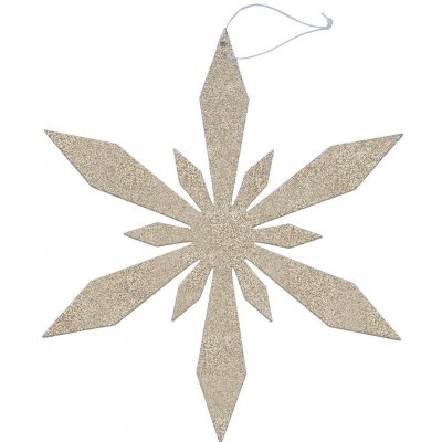 DECOLED Vločka prům. 80 cm zlatá – Hledejceny.cz