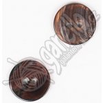 Knoflík Arched (brown) no. 818 – Zboží Dáma