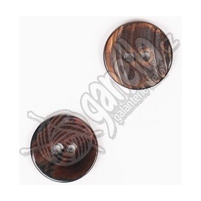 Knoflík Arched (brown) no. 818 – Zboží Dáma