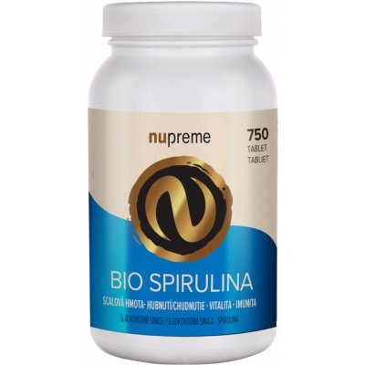 Nupreme BIO Spirulina 750 tablet – Hledejceny.cz