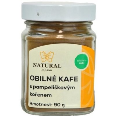 Natural Obilné kafe s pampeliškovým kořenem 90 g – Zboží Dáma