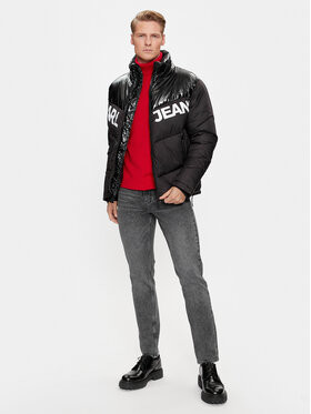 Karl Lagerfeld Klj Logo Puffer Jacket 236D1551 černá