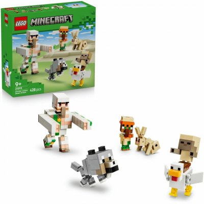 LEGO® Minecraft 21592 Kuřecí žokej a útok v poušti – Hledejceny.cz