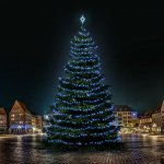DecoLED LED světelná sada na vánoční stromy vysoké 21-23 m modrá – Hledejceny.cz