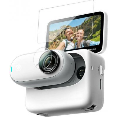 1x Sklo Kryt na Objektiv, 1x Kryt LCD obrazovky pro Insta360 GO3 Telesin – Zboží Živě